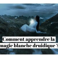 Comment apprendre la magie blanche druidique ?