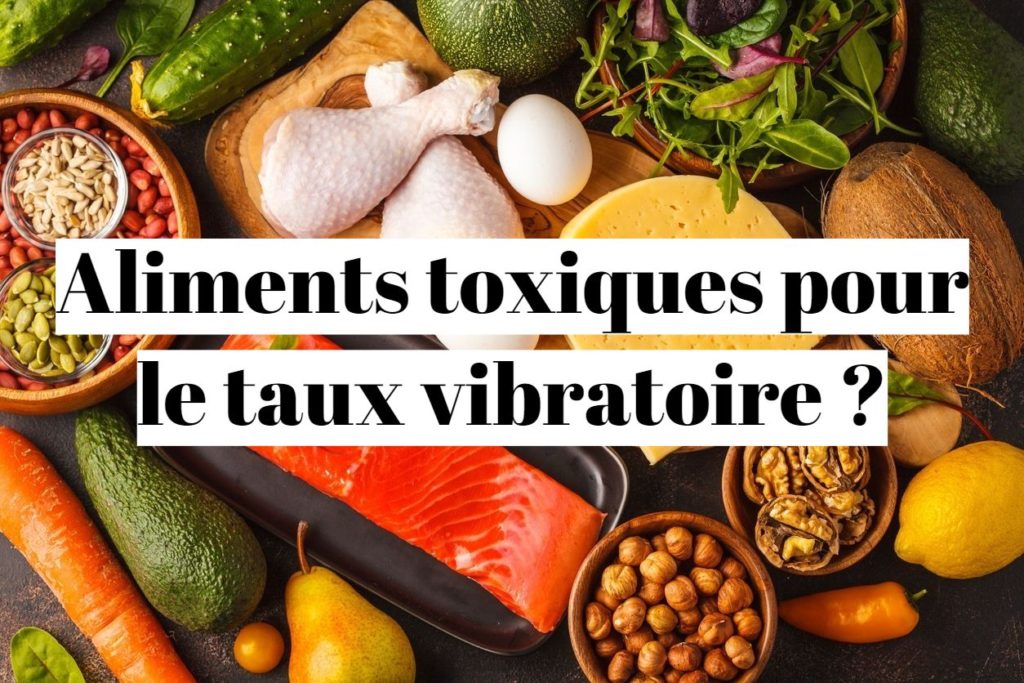 Les aliments qui baissent le taux vibratoire ?